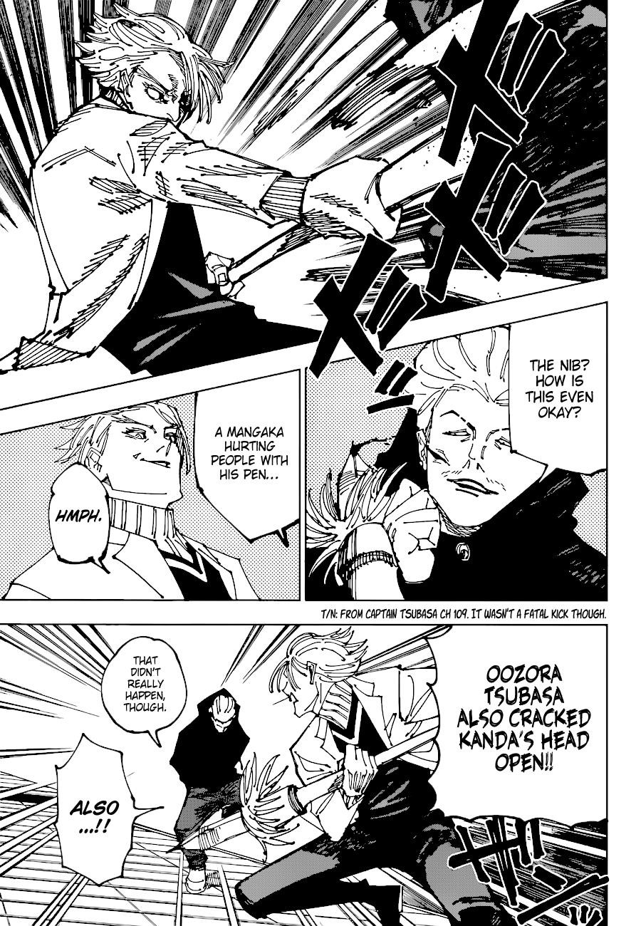 JUJUTSU KAISEN Chapter 182 - Page 5 in English