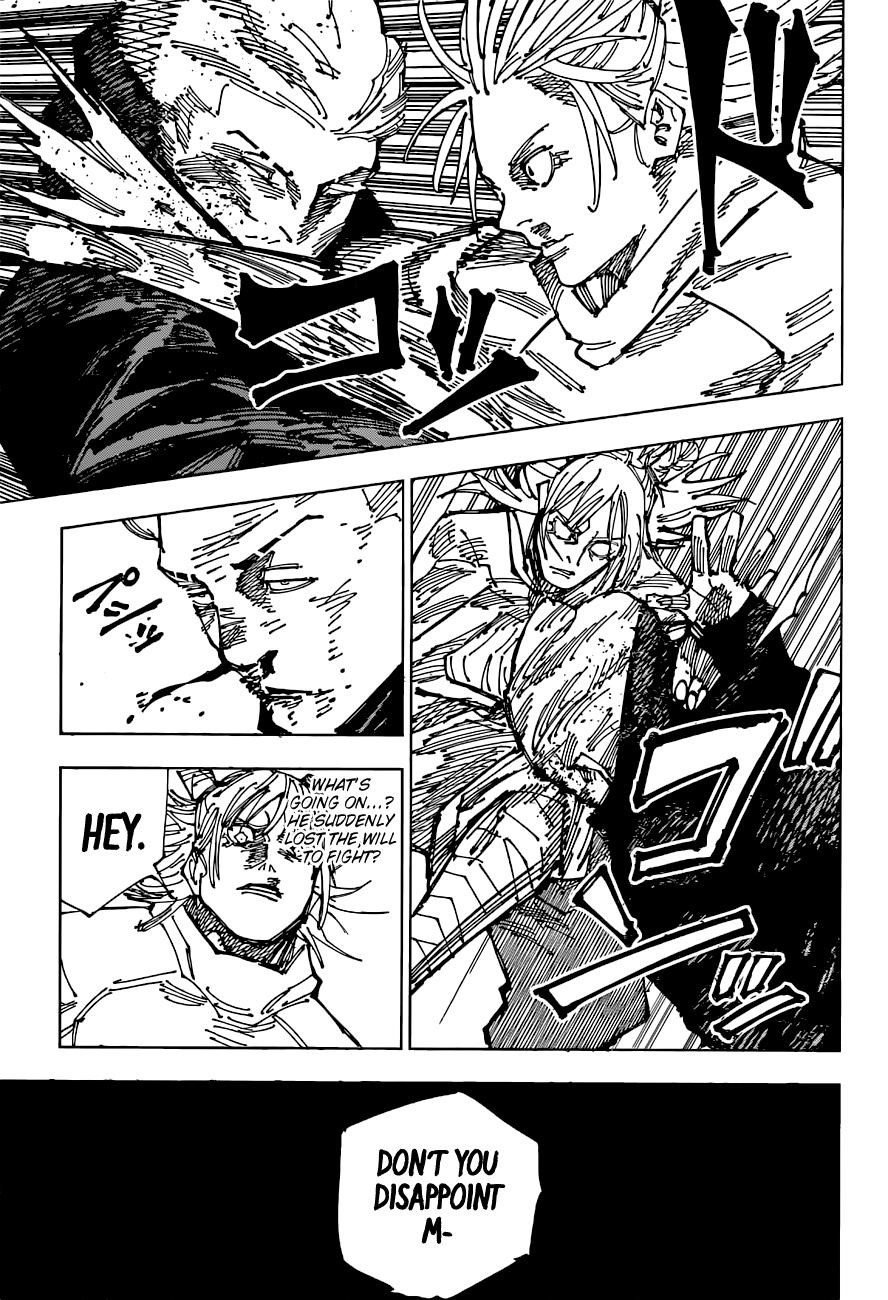 JUJUTSU KAISEN Chapter 186 - Page 8 in English