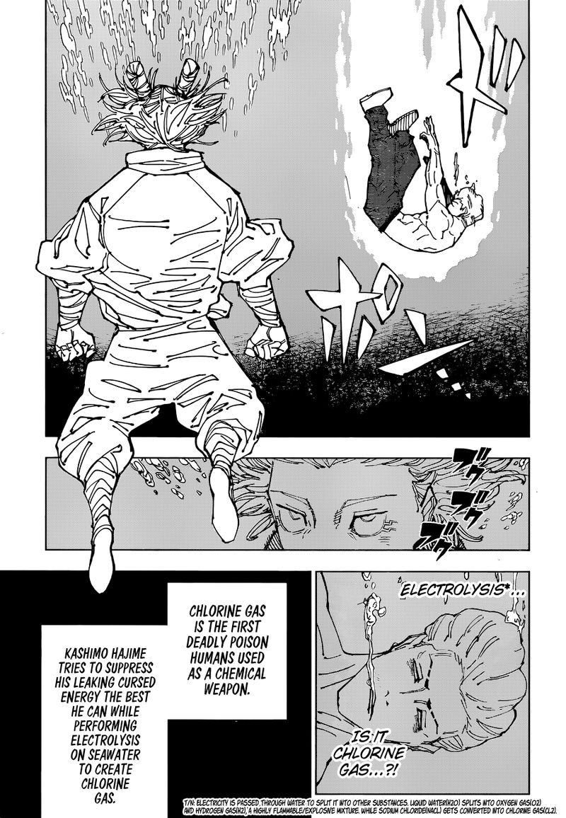 JUJUTSU KAISEN Chapter 189 - Page 12 in English