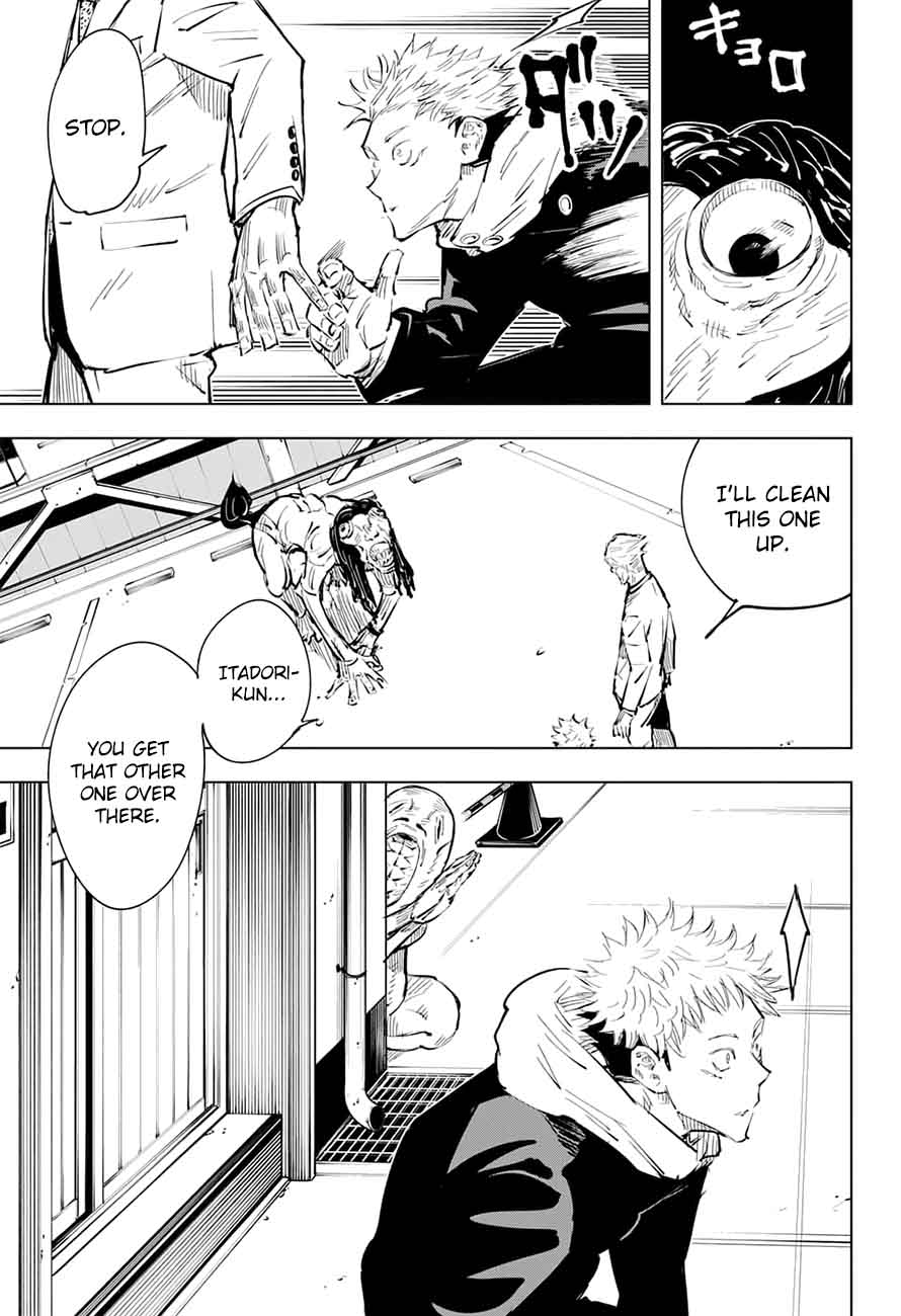 JUJUTSU KAISEN Chapter 19 - Page 17 in English