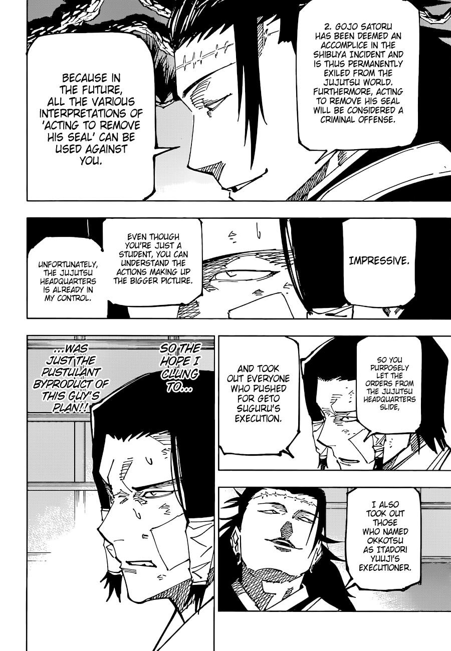 JUJUTSU KAISEN Chapter 191 - Page 6 in English