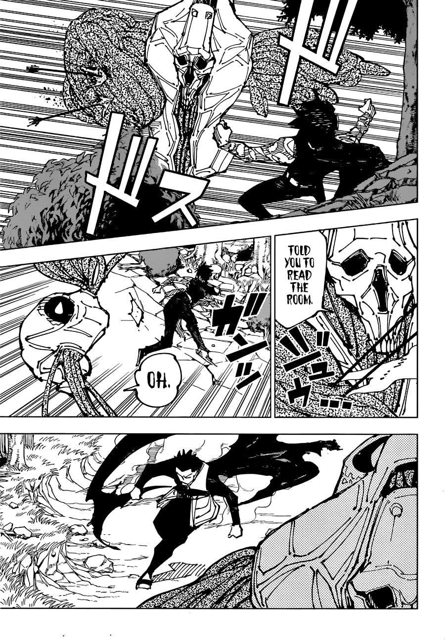 JUJUTSU KAISEN Chapter 194 - Page 3 in English