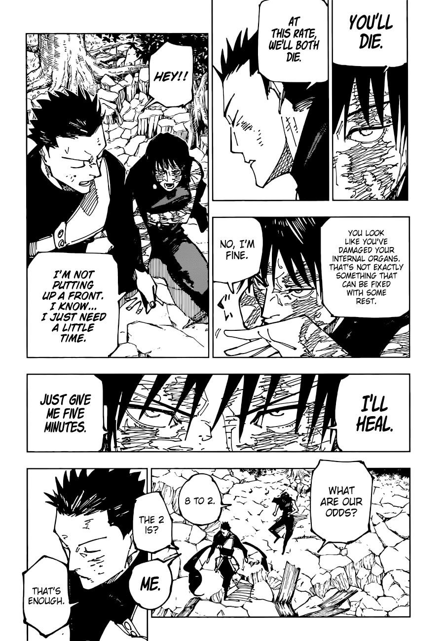 JUJUTSU KAISEN Chapter 194 - Page 6 in English