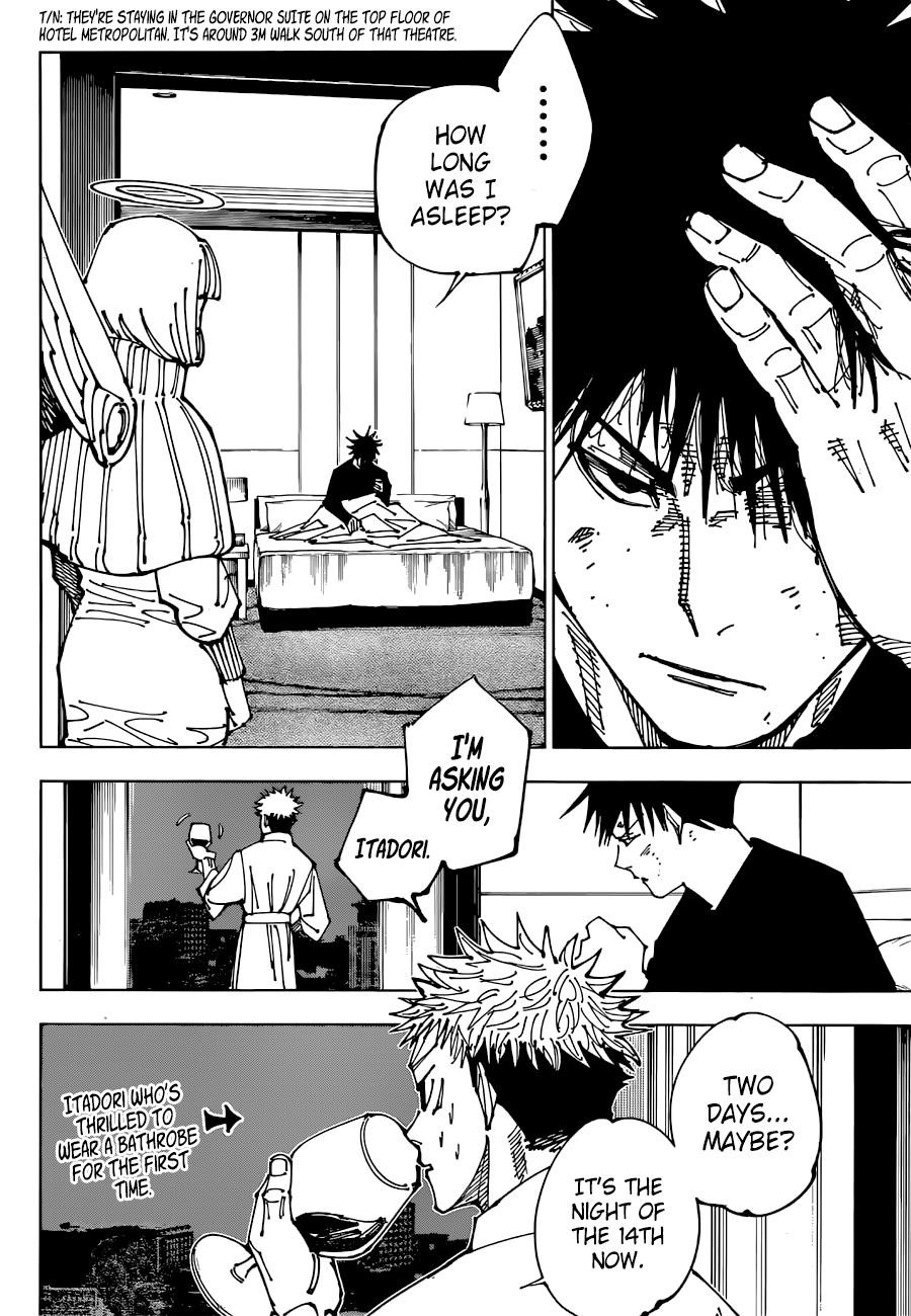 JUJUTSU KAISEN Chapter 199 - Page 6 in English