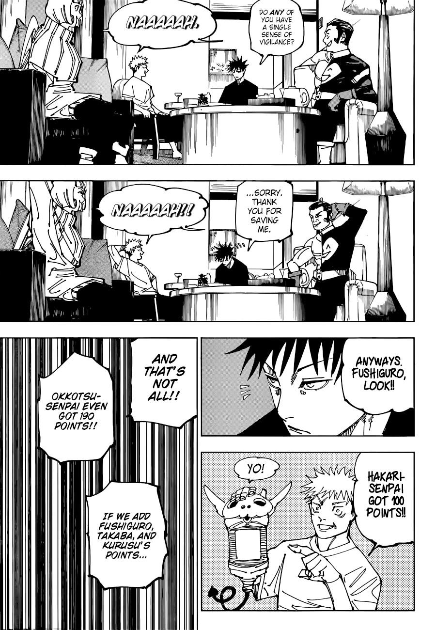 JUJUTSU KAISEN Chapter 199 - Page 9 in English