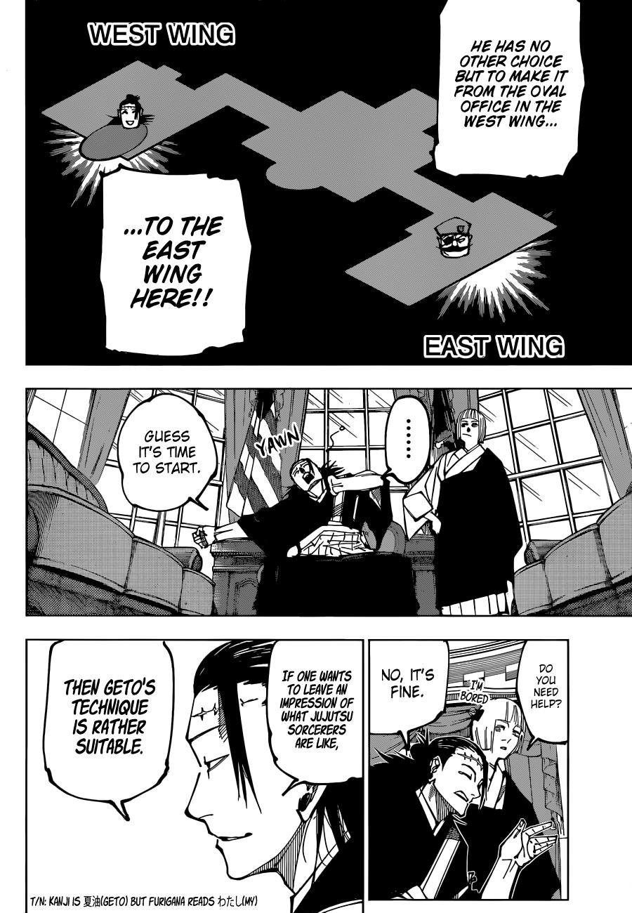 JUJUTSU KAISEN Chapter 201 - Page 12 in English