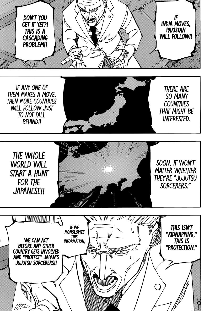 JUJUTSU KAISEN Chapter 201 - Page 3 in English