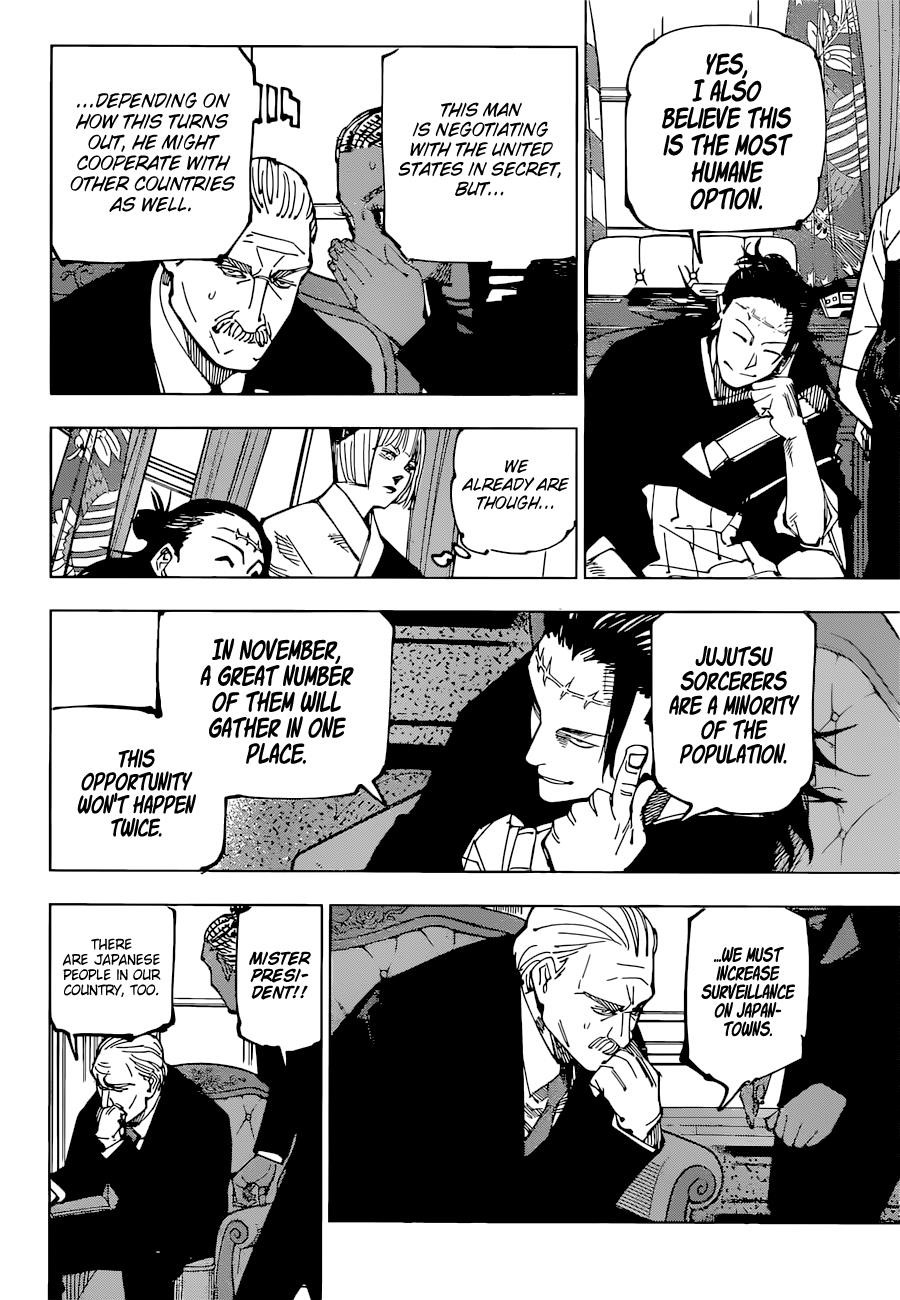 JUJUTSU KAISEN Chapter 201 - Page 4 in English