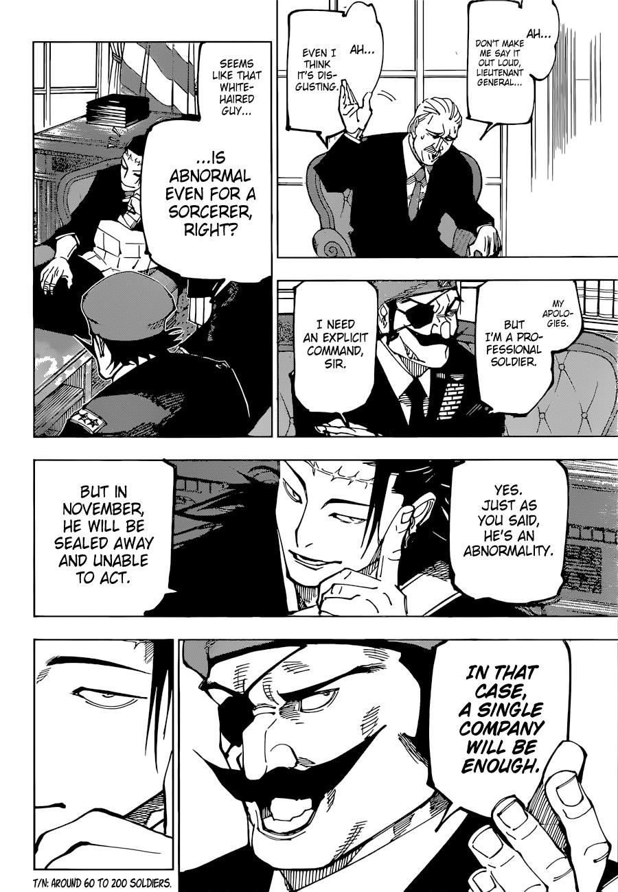 JUJUTSU KAISEN Chapter 201 - Page 6 in English
