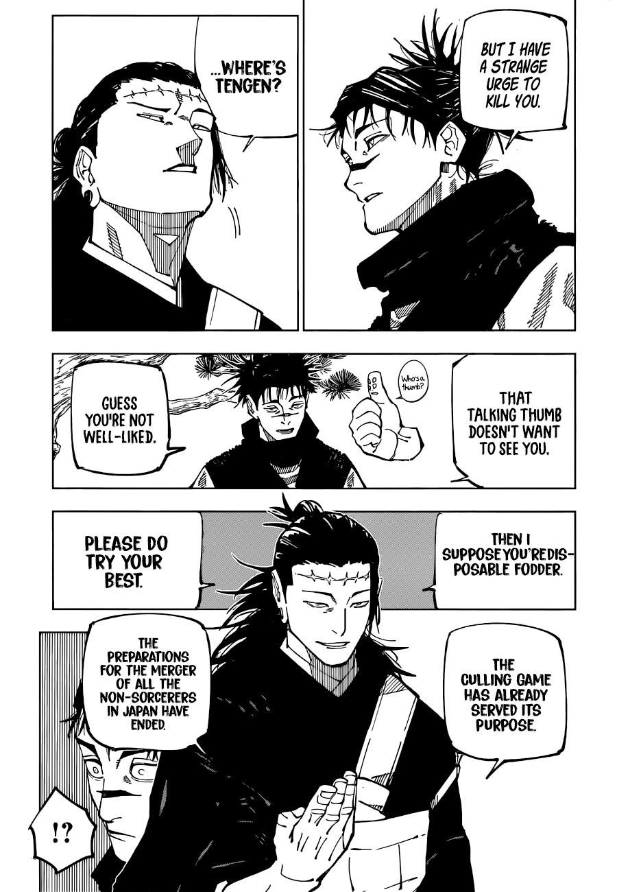 JUJUTSU KAISEN Chapter 202 - Page 11 in English