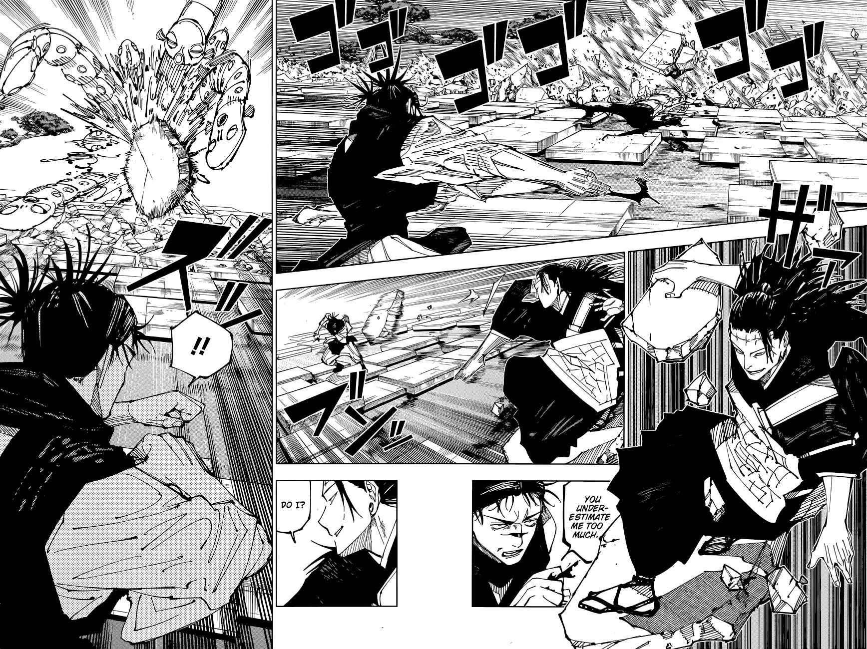 JUJUTSU KAISEN Chapter 203 - Page 4 in English