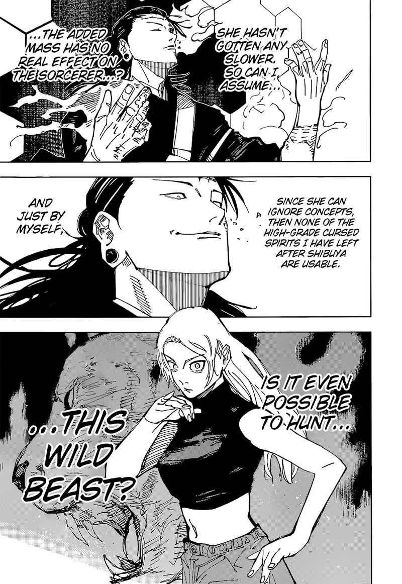 JUJUTSU KAISEN Chapter 205 - Page 11 in English