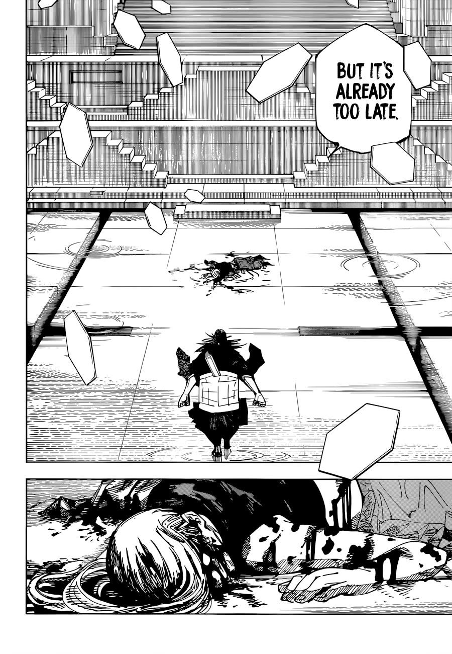 JUJUTSU KAISEN Chapter 206 - Page 12 in English