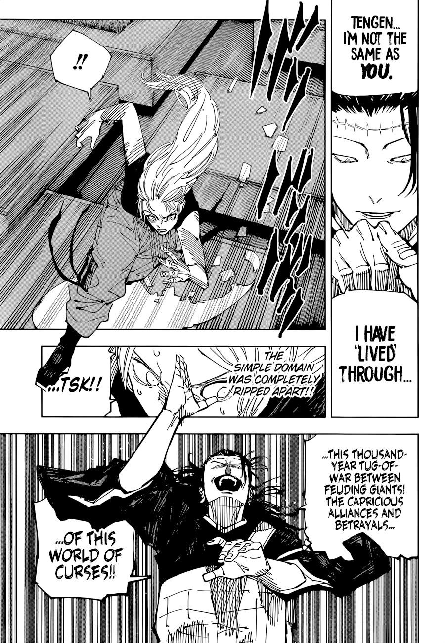 JUJUTSU KAISEN Chapter 206 - Page 9 in English