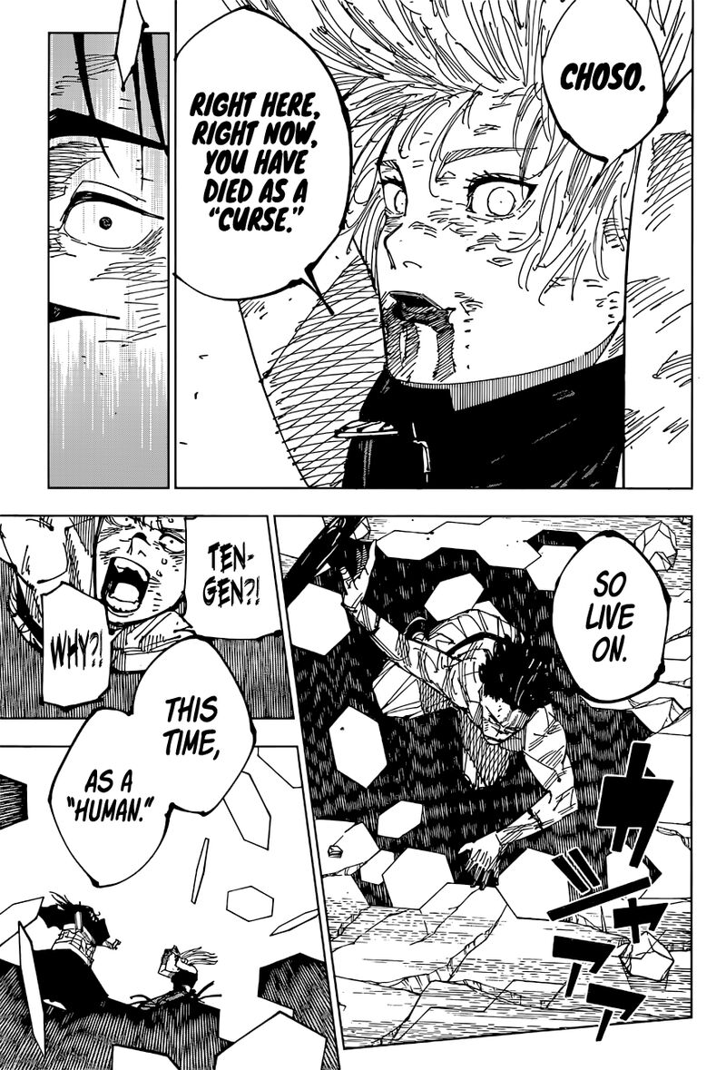 JUJUTSU KAISEN Chapter 208 - Page 6 in English