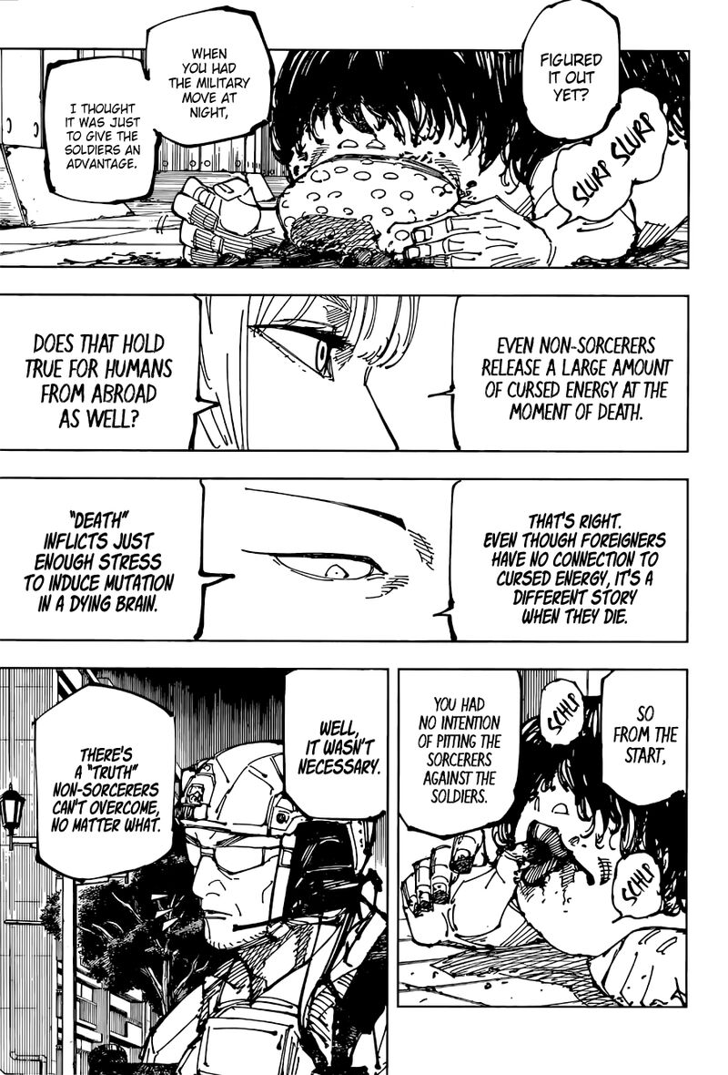 JUJUTSU KAISEN Chapter 209 - Page 13 in English