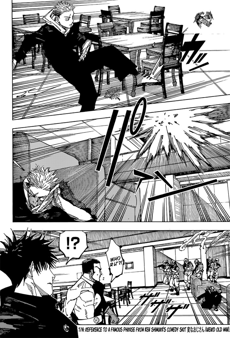 JUJUTSU KAISEN Chapter 209 - Page 18 in English