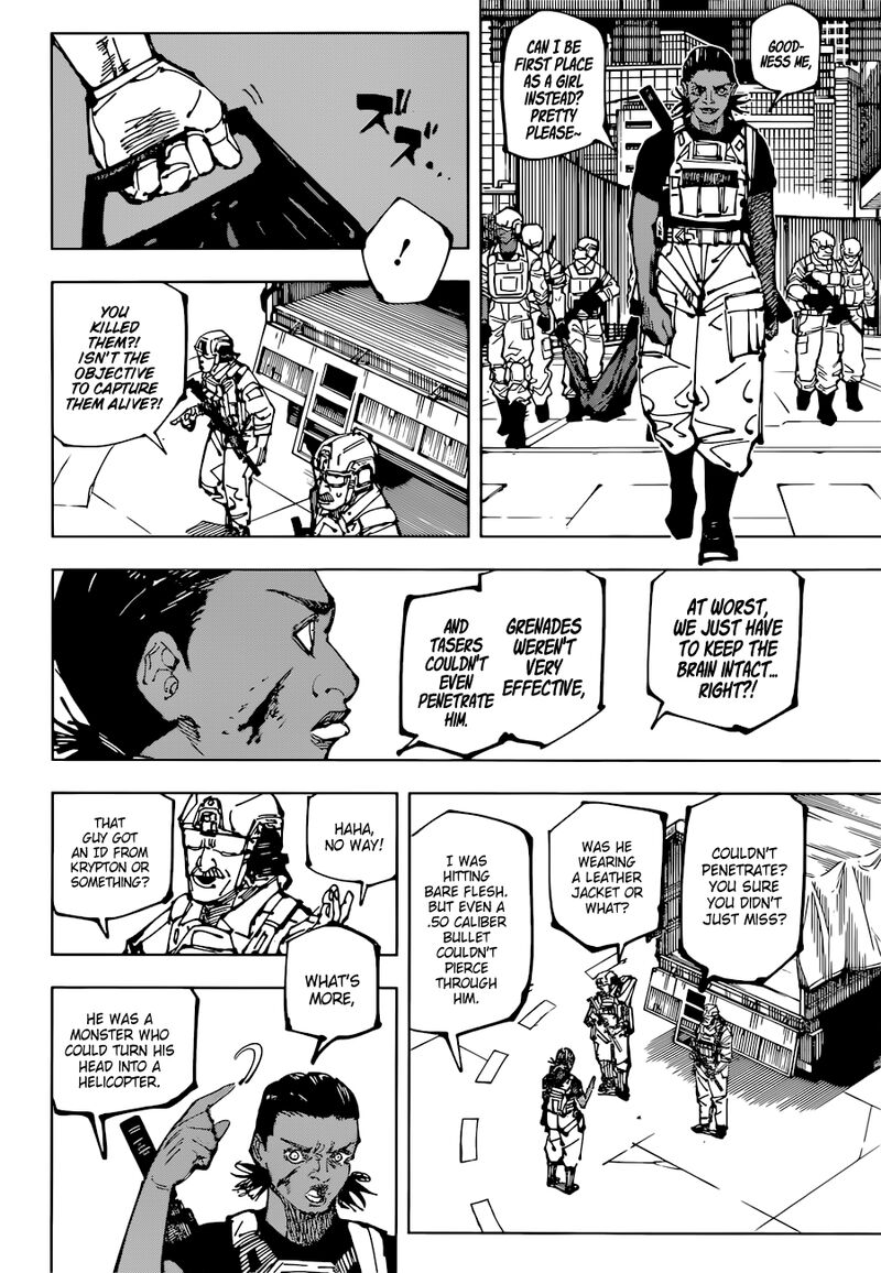 JUJUTSU KAISEN Chapter 209 - Page 8 in English