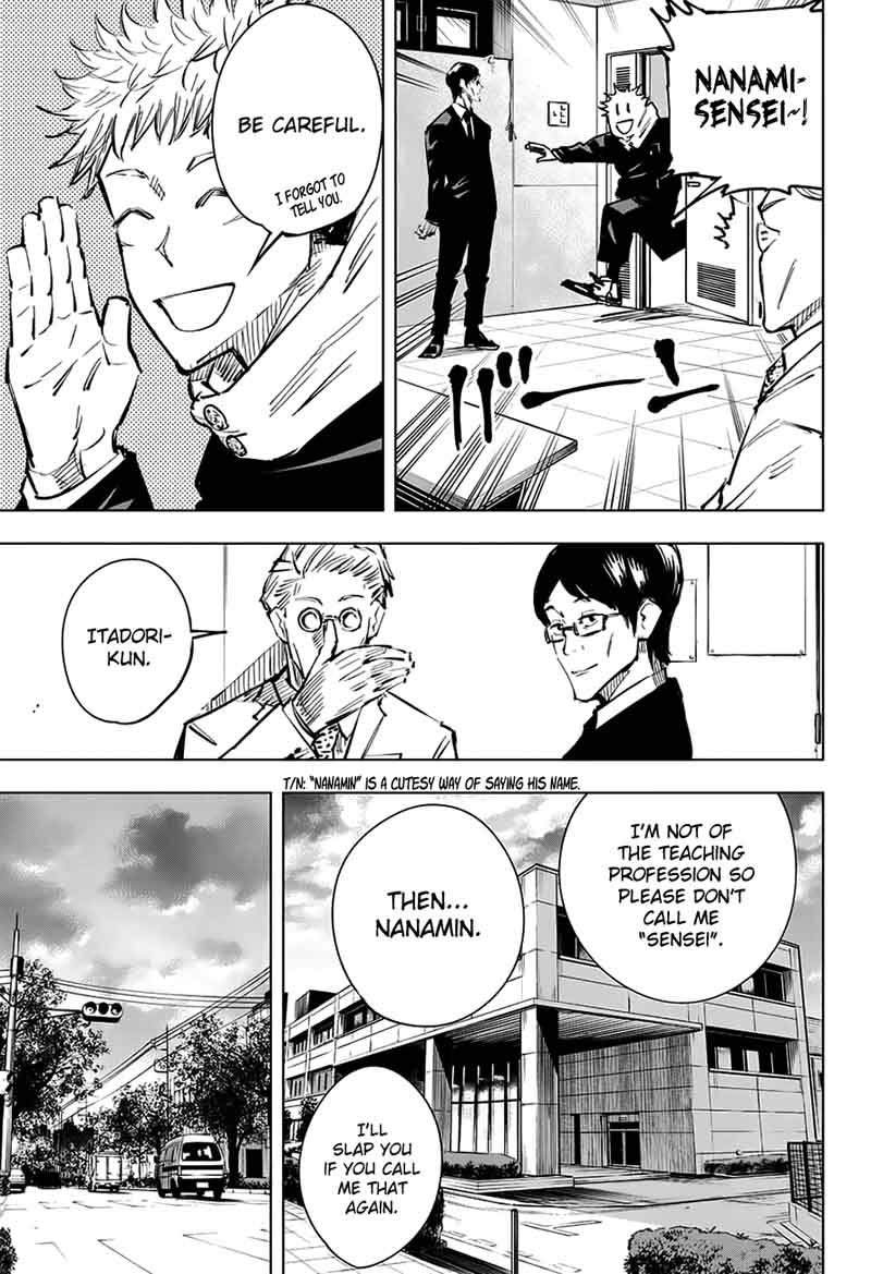 JUJUTSU KAISEN Chapter 21 - Page 13 in English