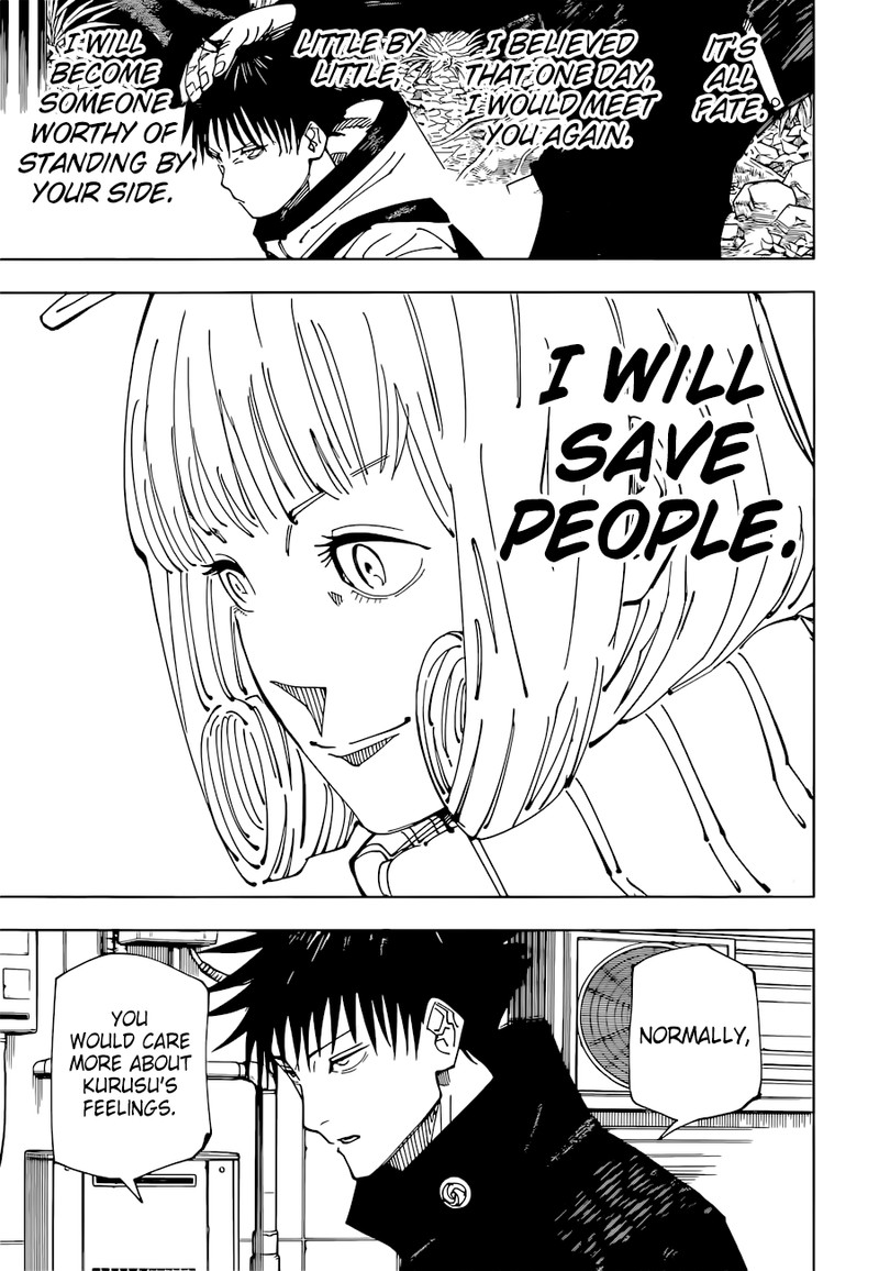 JUJUTSU KAISEN Chapter 210 - Page 17 in English