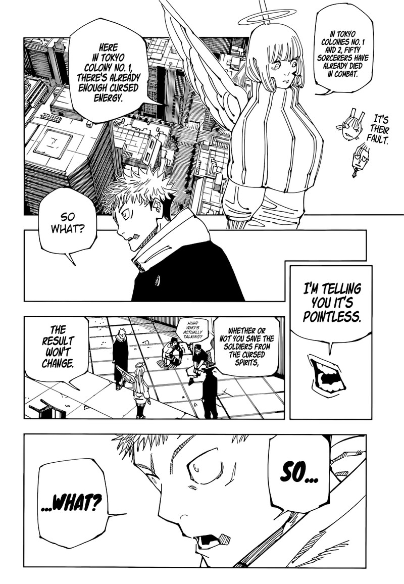 JUJUTSU KAISEN Chapter 210 - Page 6 in English