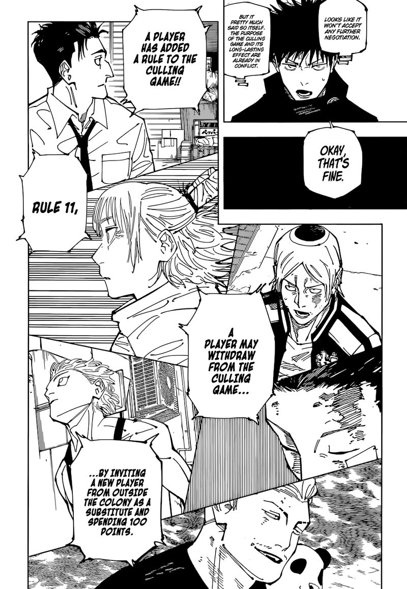 JUJUTSU KAISEN Chapter 211 - Page 12 in English