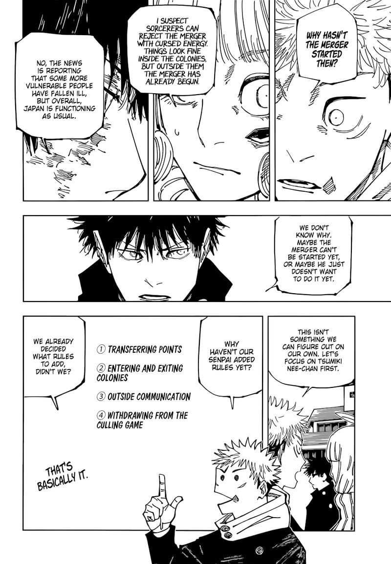 JUJUTSU KAISEN Chapter 211 - Page 6 in English