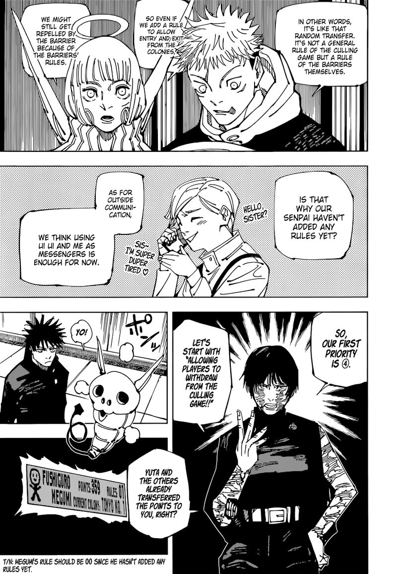 JUJUTSU KAISEN Chapter 211 - Page 9 in English