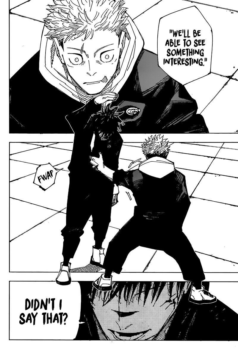 JUJUTSU KAISEN Chapter 212 - Page 18 in English