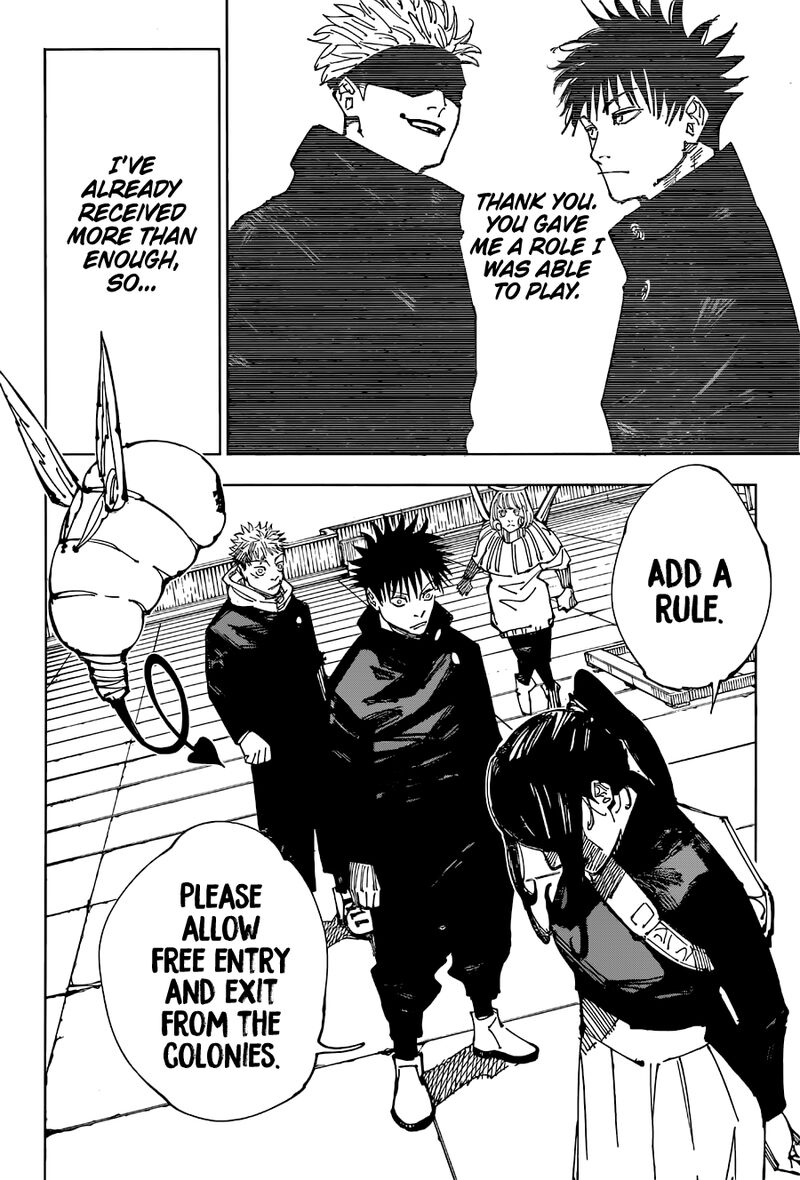 JUJUTSU KAISEN Chapter 212 - Page 4 in English