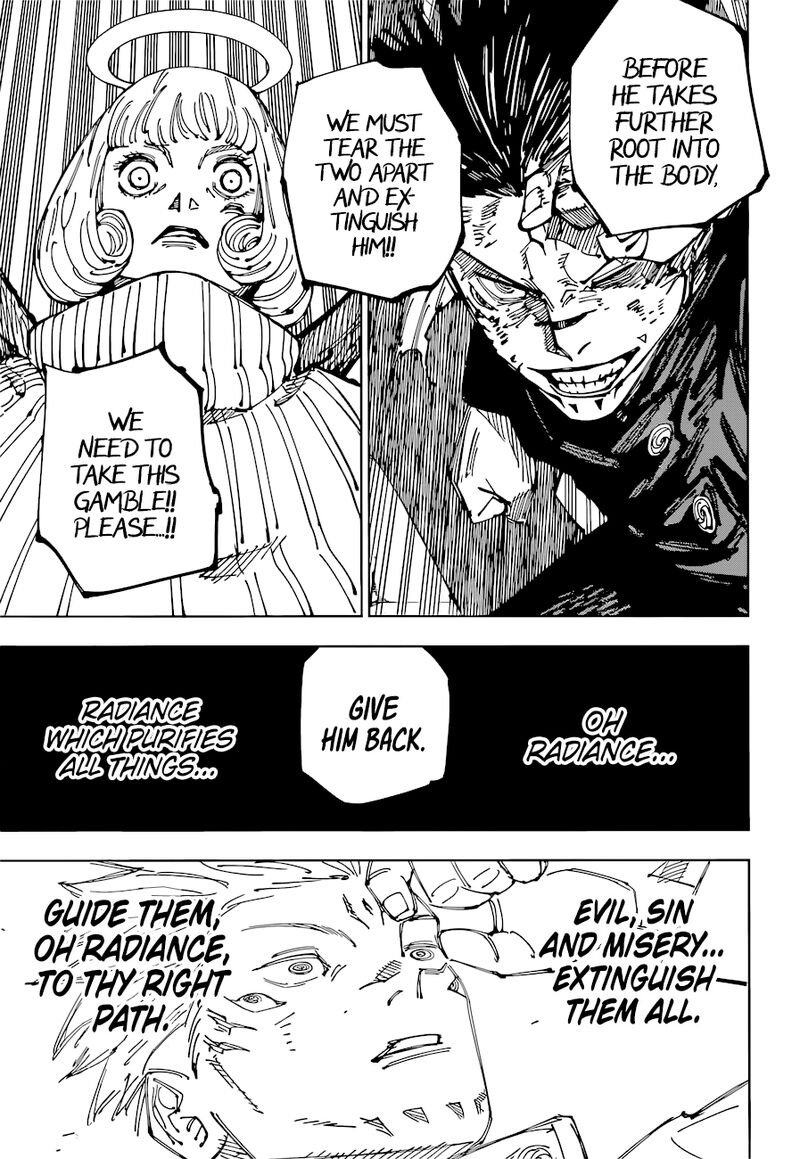 JUJUTSU KAISEN Chapter 213 - Page 10 in English