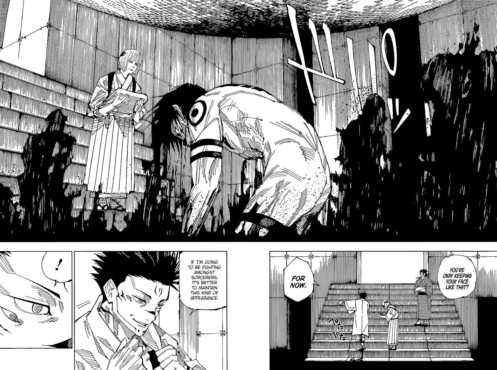 JUJUTSU KAISEN Chapter 216 - Page 8 in English