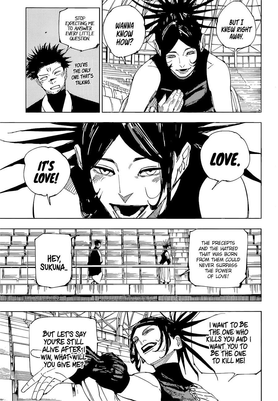 JUJUTSU KAISEN Chapter 217 - Page 5 in English