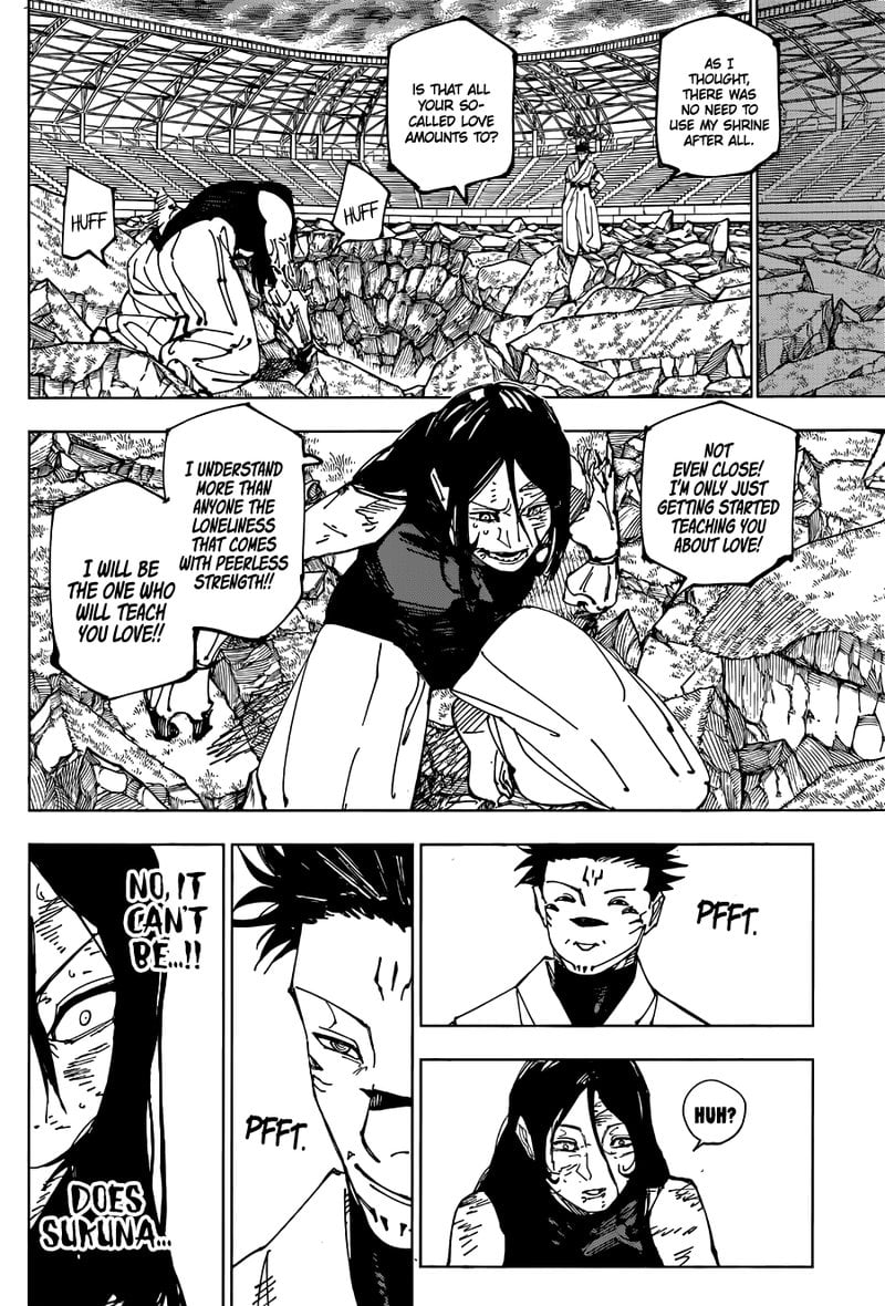 JUJUTSU KAISEN Chapter 218 - Page 18 in English