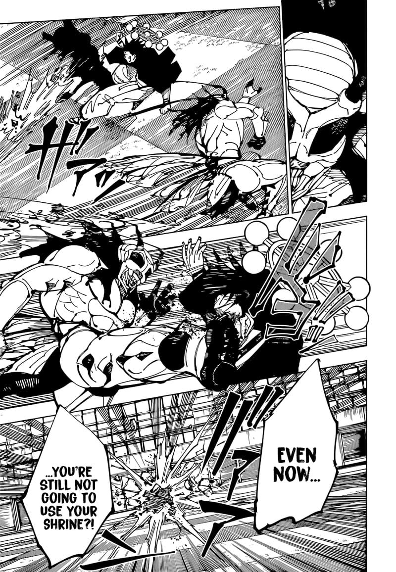 JUJUTSU KAISEN Chapter 218 - Page 5 in English