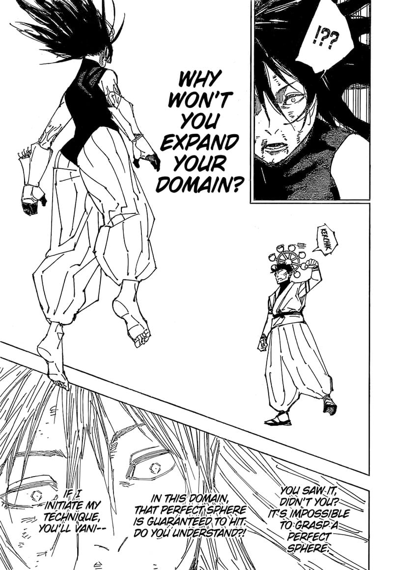 JUJUTSU KAISEN Chapter 219 - Page 13 in English