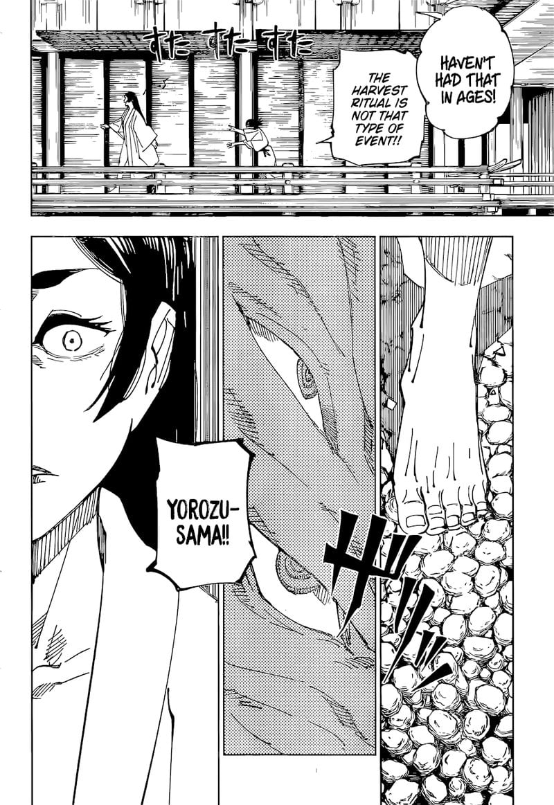 JUJUTSU KAISEN Chapter 219 - Page 4 in English