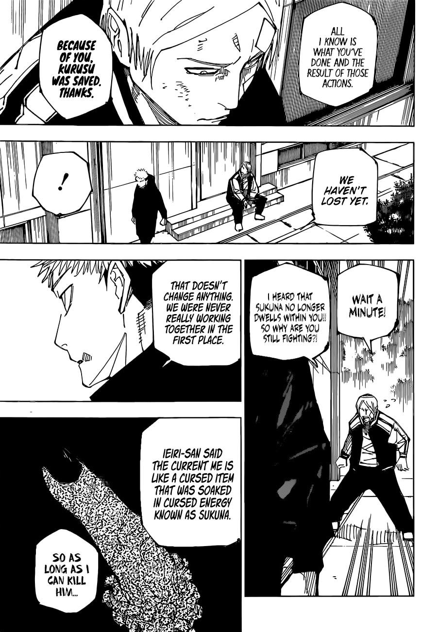 JUJUTSU KAISEN Chapter 220 - Page 15 in English