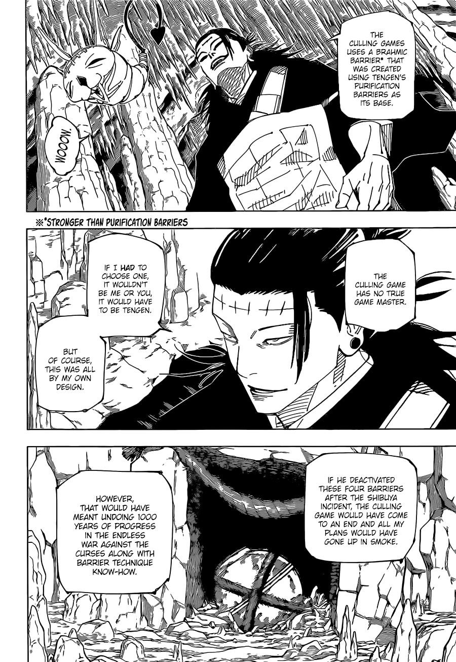 JUJUTSU KAISEN Chapter 220 - Page 4 in English