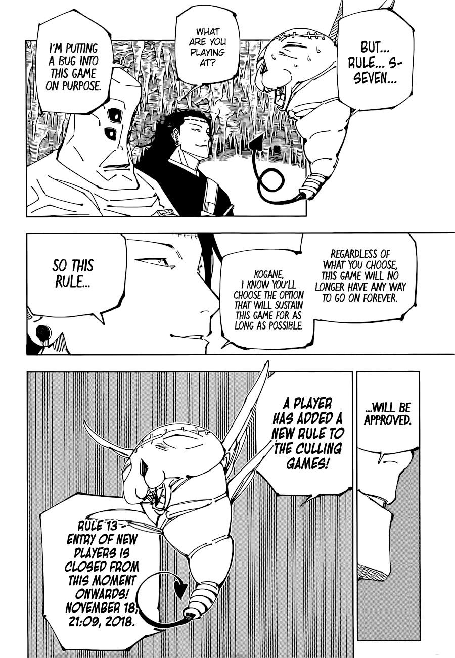 JUJUTSU KAISEN Chapter 220 - Page 6 in English