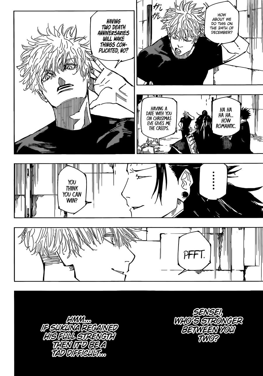 JUJUTSU KAISEN Chapter 221 - Page 17 in English