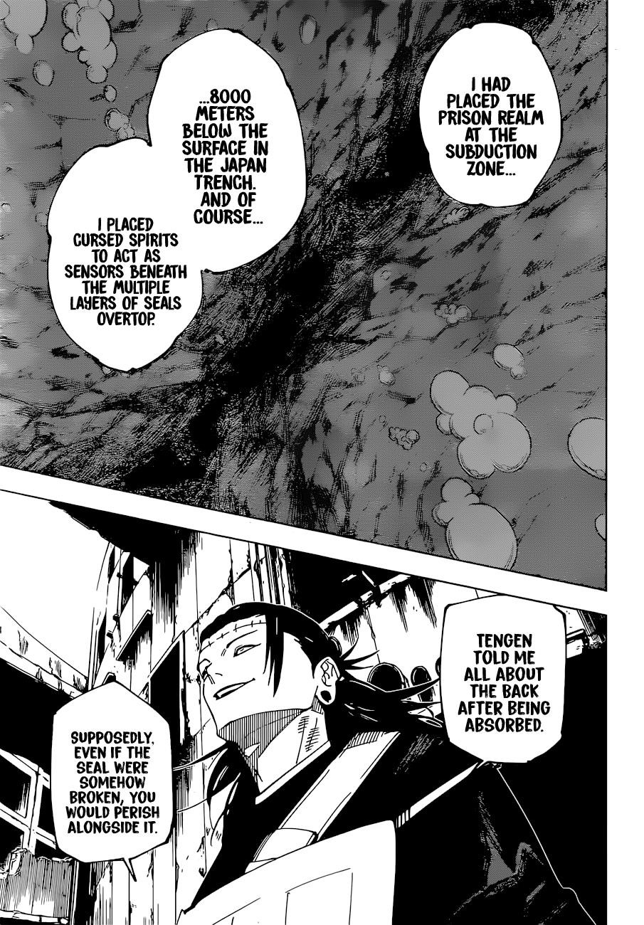 JUJUTSU KAISEN Chapter 221 - Page 9 in English