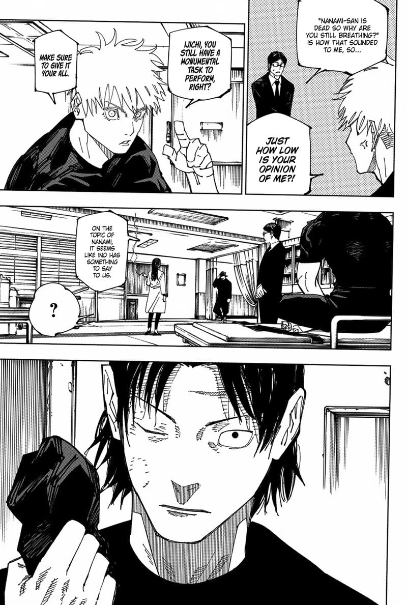 JUJUTSU KAISEN Chapter 222 - Page 7 in English