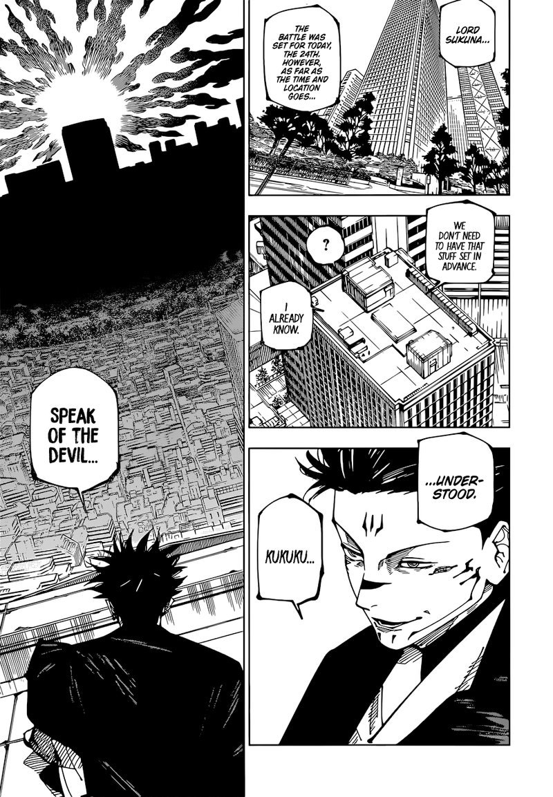 JUJUTSU KAISEN Chapter 223 - Page 3 in English