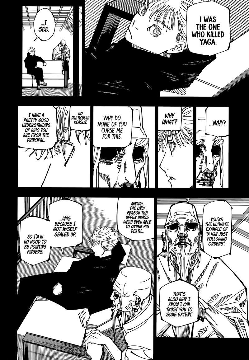 JUJUTSU KAISEN Chapter 223 - Page 4 in English
