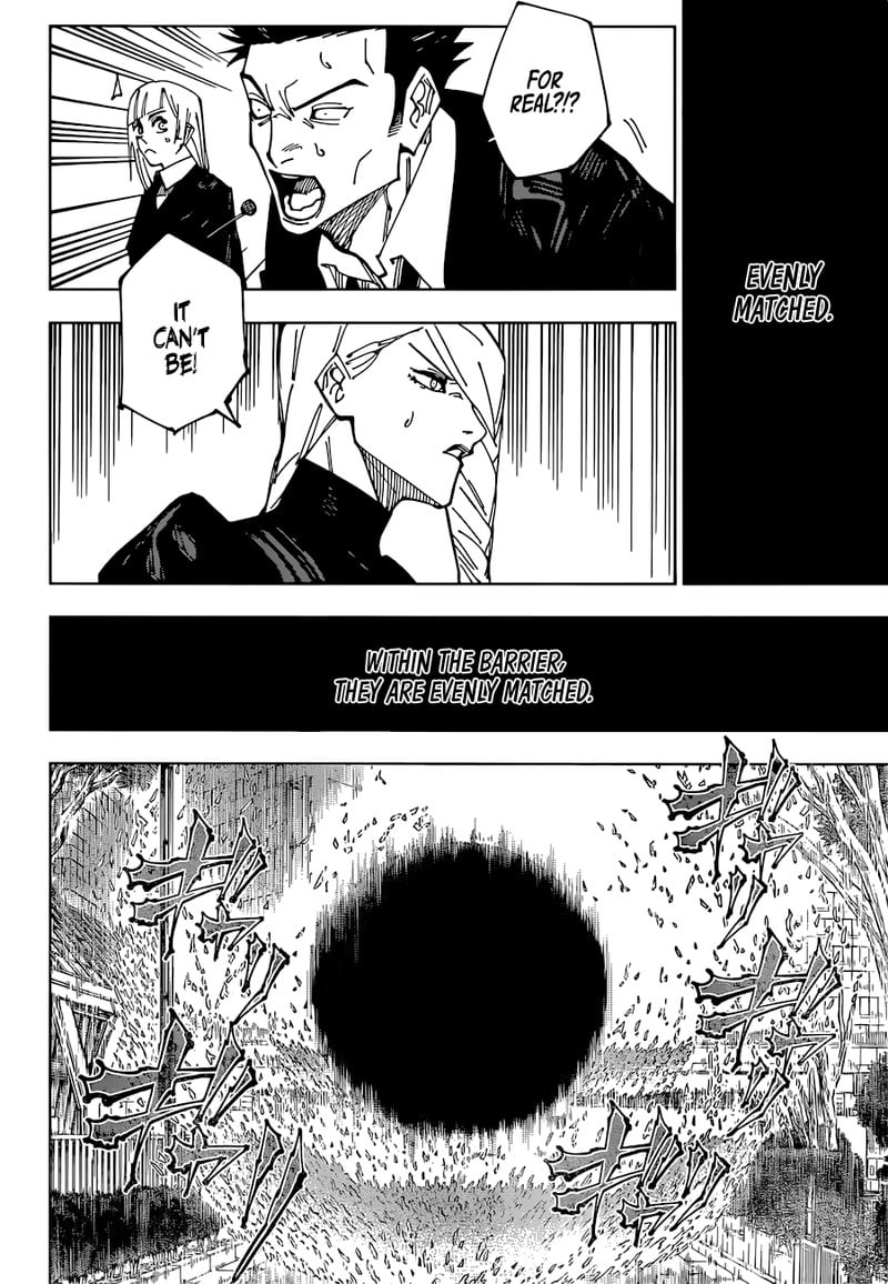 JUJUTSU KAISEN Chapter 225 - Page 14 in English
