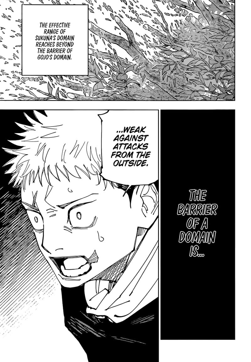 JUJUTSU KAISEN Chapter 225 - Page 15 in English