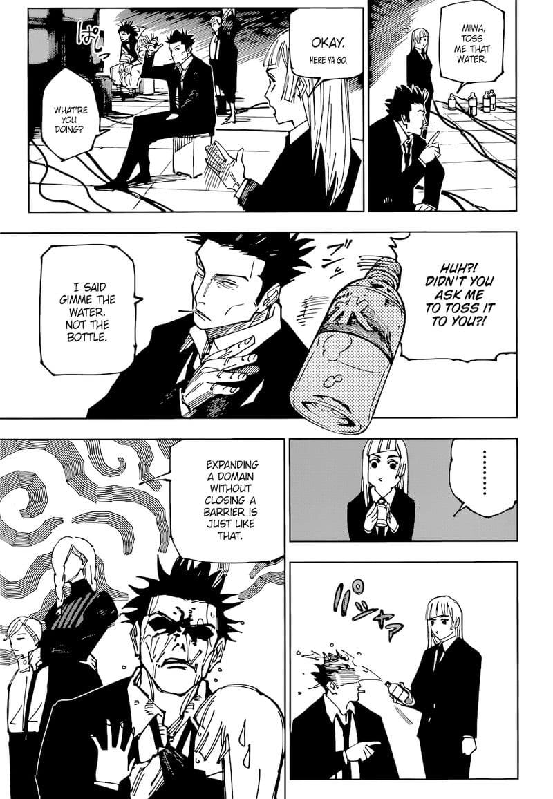 JUJUTSU KAISEN Chapter 225 - Page 7 in English