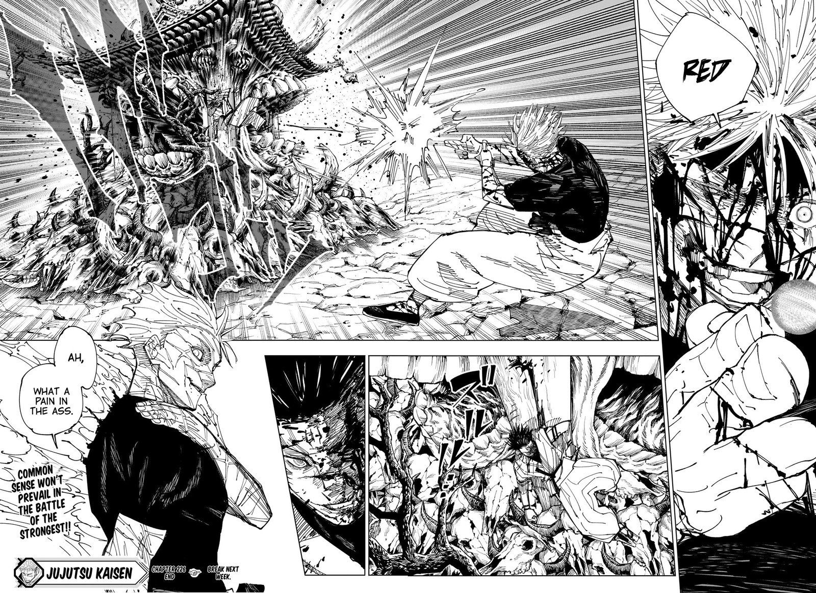 JUJUTSU KAISEN Chapter 226 - Page 17 in English