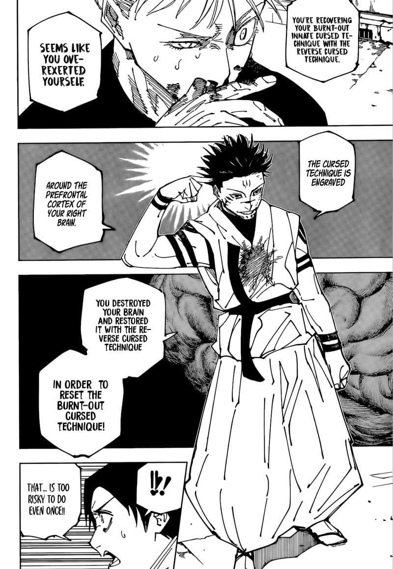 JUJUTSU KAISEN Chapter 230 - Page 10 in English